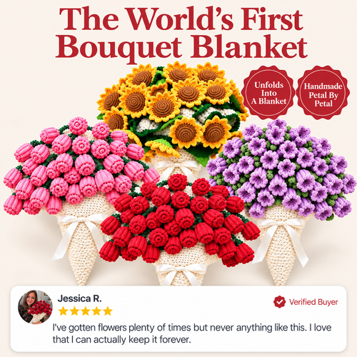 The Everpetal Bouquet Blanket