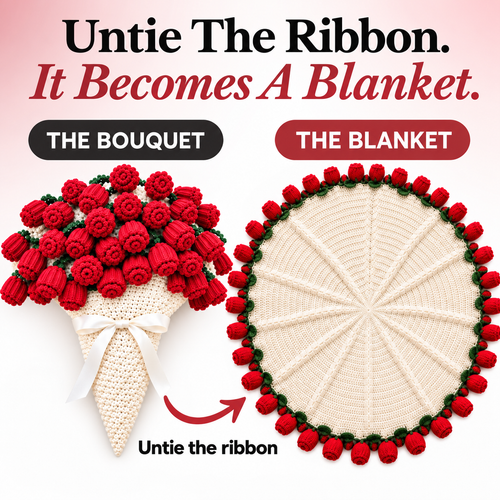 The Everpetal Bouquet Blanket