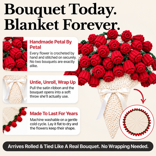 The Everpetal Bouquet Blanket