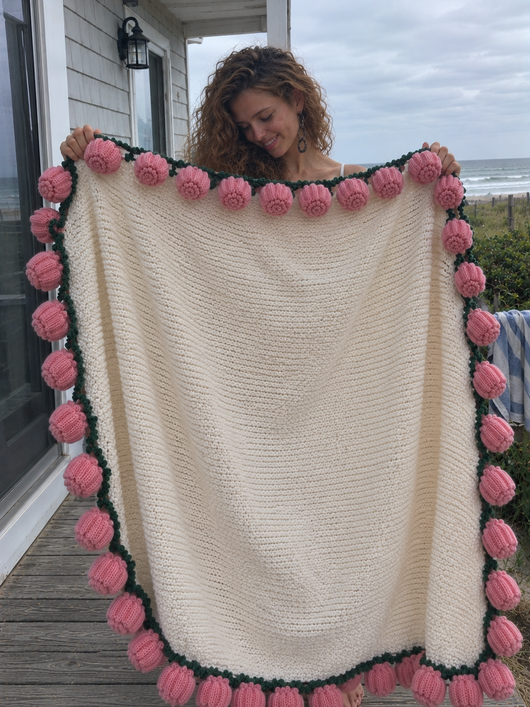 The Everpetal Bouquet Blanket