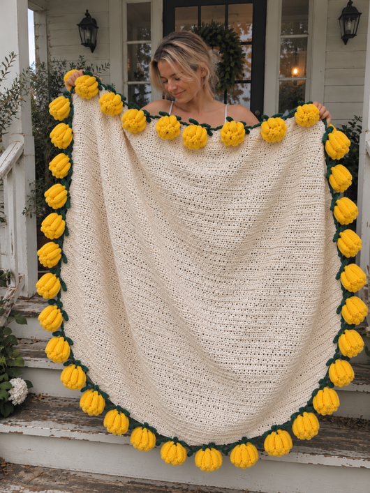 The Everpetal Bouquet Blanket