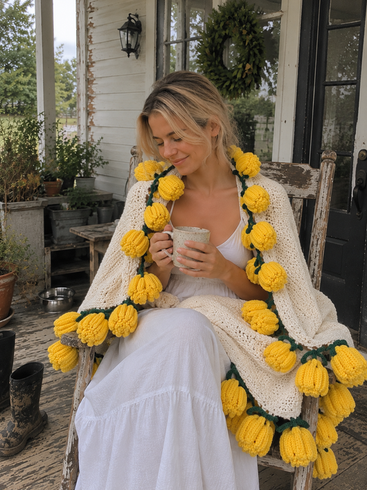 The Everpetal Bouquet Blanket
