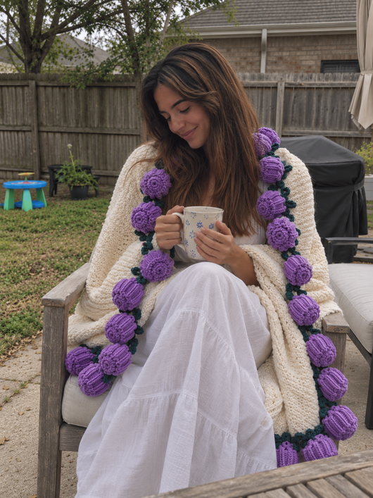 The Everpetal Bouquet Blanket