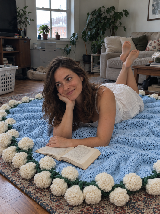 The Everpetal Bouquet Blanket